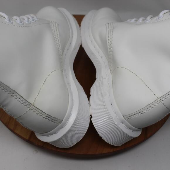 Dr Martens Boots Women 6 14357 Mono Smooth Leather Combat 8 Eye Grunge Punk Goth - Picture 6 of 11